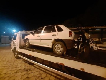 Pol�cia Militar apreende ve�culo por dire��o perigosa em Osvaldo Cruz