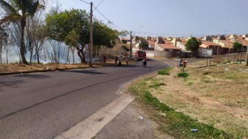 Inc�ndio atinge �rea verde do Conjunto Sotie Furugen