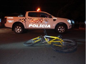 Adolescentes de 13 e 16 anos s�o v�timas de atropelamento no centro de Osvaldo Cruz