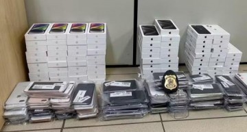 Homem � preso por descaminho transportando centenas de iPhones na Rodovia Castello Branco em Bofete