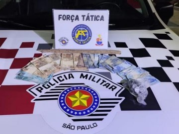 Com peda�o de telha, assaltante rouba mais de R$ 790 de conveni�ncia de posto de combust�veis, mas acaba preso em Dracena