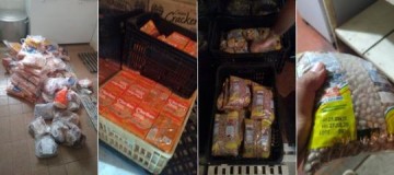 Polcia Militar de Gara recebe denncia de alimentos vencidos na cozinha-piloto da prefeitura