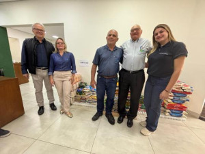 Evento solid�rio da Aceoc na Faculdade Reges arrecada alimentos para a Santa Casa de Osvaldo Cruz