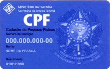 Cart�o de CPF acabar� e n�mero vai sair na hora