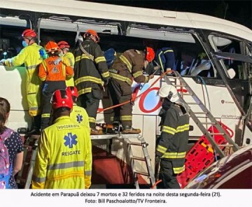 �nibus envolvido em acidente com 7 mortos na Rodovia Assis Chateaubriand n�o podia circular, diz ANTT