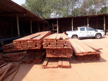 Empresa recebe auto de infra��o ambiental de mais de R$ 21,3 mil por ter em dep�sito madeira sem autoriza��o