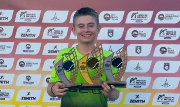 Menino da Adamantina vira promessa do beach tennis e � convocado pela sele��o brasileira