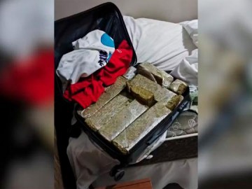 Homem � preso com mais de 9 kg de maconha em Junqueir�polis