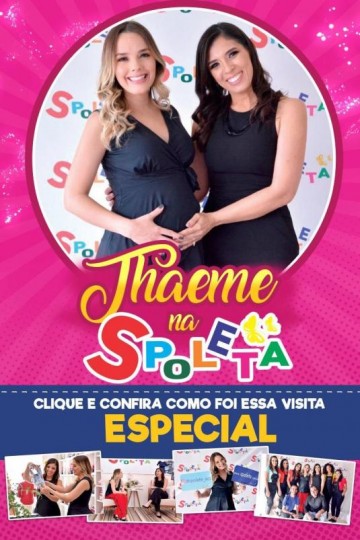 Cantora Thaeme visita Loja Spoleta e se encanta com produtos