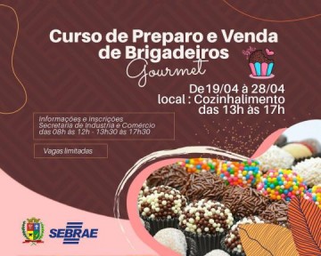 Prefeitura de Osvaldo Cruz e Sebrae-SP promovem curso de Brigadeiro Gourmet