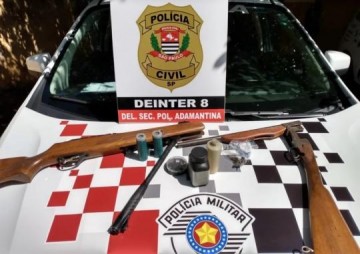 Jovem � denunciado por recepta��o, mas � preso por posse ilegal de arma de fogo na zona rural de Fl�rida Paulista