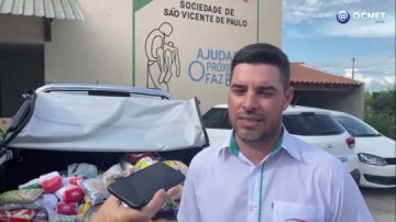 VDEO: Etapa de abertura da Copa ABD de ciclismo arreca quase 500kg de alimento em Osvaldo Cruz