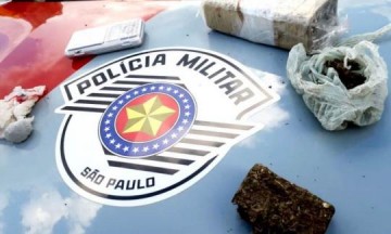 Polcia Militar de Adamantina prende indivduo com mais de meio quilo de maconha