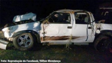 Dois jovens morrem e quatro ficam feridos em capotamento na Rodovia Brigadeiro Eduardo Gomes