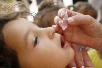 Vacinao contra a plio  prorrogada para 6 de julho
