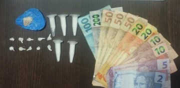 Pol�cia prende homem que jogou saco com drogas pela janela de carro em Osvaldo Cruz