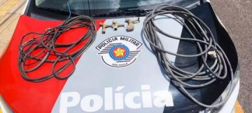Homem alega ter encontrado tr�s torneiras e uma extens�o em ca�amba, mas acaba preso por furto em Junqueir�polis