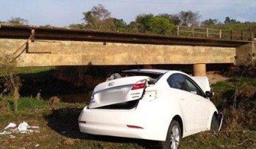 Acidente deixa motorista ferido entre Rin�polis e Iacri