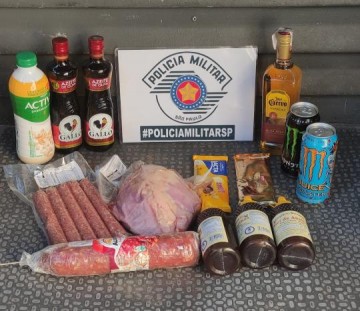 Homem � preso na tarde deste domingo, 14, ap�s furtar supermercado no centro de Osvaldo Cruz