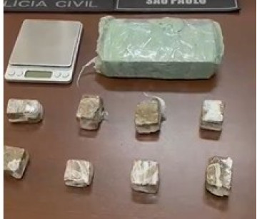 Pol�cia Civil prende homem e apreende 740 gramas de maconha em ch�cara de Tup�