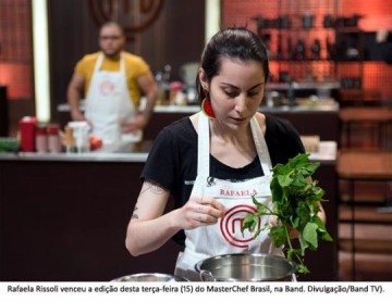 Adamantinense Rafaela Rissoli vence edi��o do MasterChef Brasil
