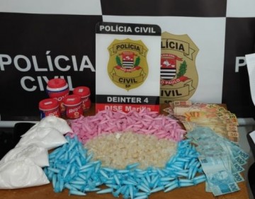 Pai e filho s�o presos por tr�fico de drogas na regi�o de Mar�lia