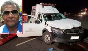 Acidente com ambul�ncia e caminhonete mata morador de Rin�polis pr�ximo a Tup�