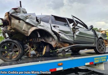 Quatro pessoas ficam feridas em acidente na SP 294 em Universo, regi�o de Tup�