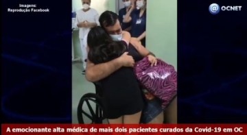 V�DEO: Alta de mais dois pacientes que venceram a Covid-19 emociona