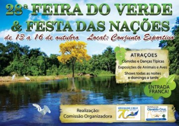 Osvaldo Cruz define data da Feira do Verde 2011