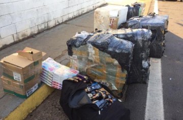 Carga de produtos do Paraguai � apreendida em Presidente Prudente