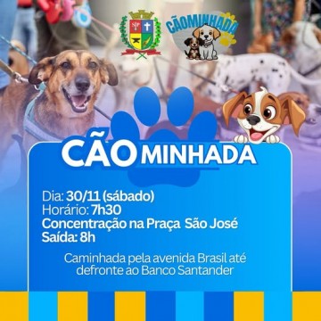 Amanh� tem C�ominhada a partir das 7h30 no centro de Osvaldo Cruz
