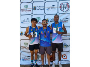 Atletas de Osvaldo Cruz conquistam p�dio de corrida em Tup�