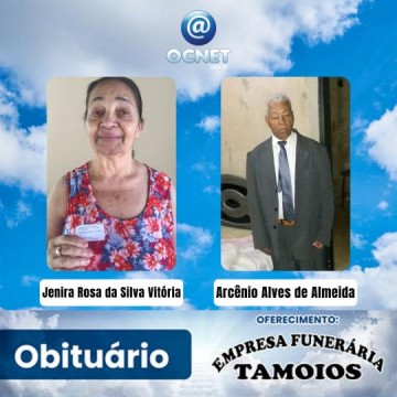 Portal Ocnet informa os falecimentos desta quarta-feira (19/06/2024)