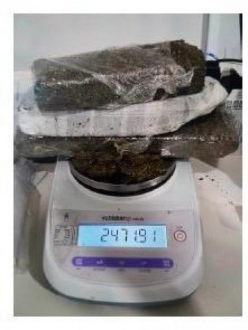 Pol�cia Militar apreende quase 3kg de maconha no Jardim Bela Vista