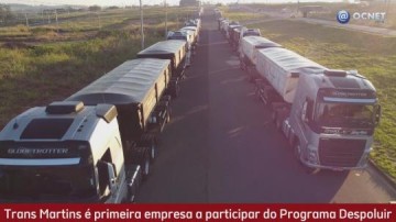 VDEO: Parceria entre Trans Martins de Osvaldo Cruz e o Sest-Senat traz certificao de Programa Despoluir