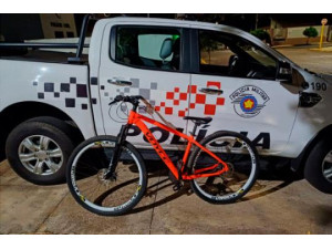 Bicicleta furtada � localizada ap�s den�ncia em Osvaldo Cruz