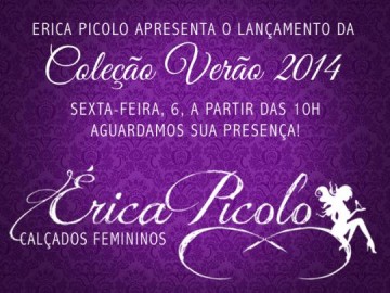 Erica Picolo apresenta o lan�amento da cole��o Ver�o 2014