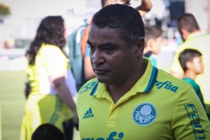 Roger Machado est satisfeito com a primeira fase do Palmeiras (Foto: Luciano Claudino/Cdigo19/Estado Contedo)