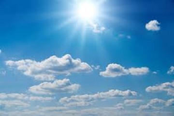 Quarta-feira de sol entre nuvens e umidade relativa do ar que merece aten��o