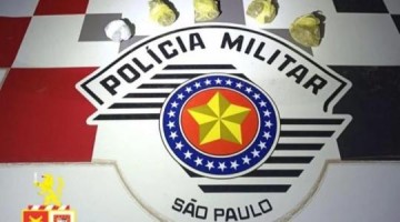 Pol�cia Militar prende homem em flagrante por tr�fico de drogas em Osvaldo Cruz