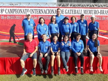 Equipe de Gateball chega at as quartas de final em campeonato internacional