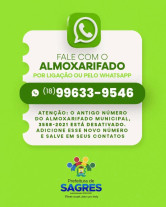 Almoxarifado Municipal de Sagres tem novo n�mero de atendimento