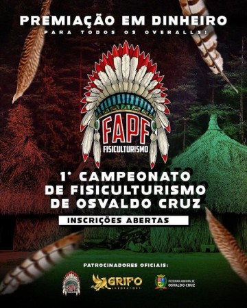 V�DEO: Osvaldo Cruz recebe 1� Campeonato de Fisioculturismo neste s�bado