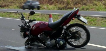 Motociclista de 25 anos morre v�tima de acidente de tr�nsito na Rodovia Assis Chateaubriand