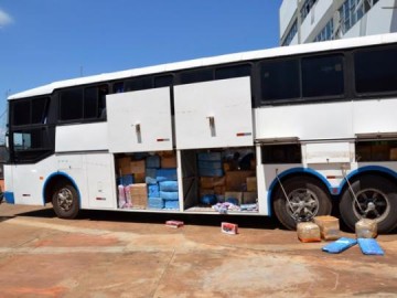 Rin�polis: Receita Federal e pol�cia apreendem carga avaliada em R$ 200 mil