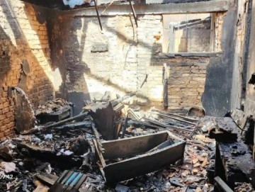 Vazamento em botijo de gs provoca incndio em relojoaria de Guararapes
