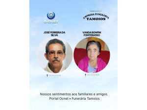 Portal Ocnet informa falecimentos registrados na segunda-feira (23) e ter�a-feira (24)