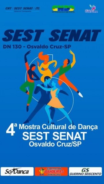 V�DEO: Sest Senat de Osvaldo Cruz realiza 4� Mostra de Dan�a no pr�ximo s�bado