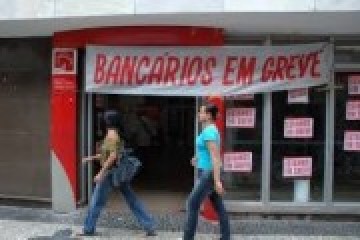 Greve dos bancrios j atinge 83 agncias na regio